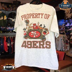 Vintage NFL San Francisco 49ers Looney Tunes T-Shirt, San Francisco 49ers Shirt,
